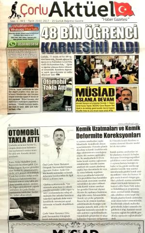 Kemik uzatma ve deformite koreksyonları / CORLU AKTÜEL GAZETESİ